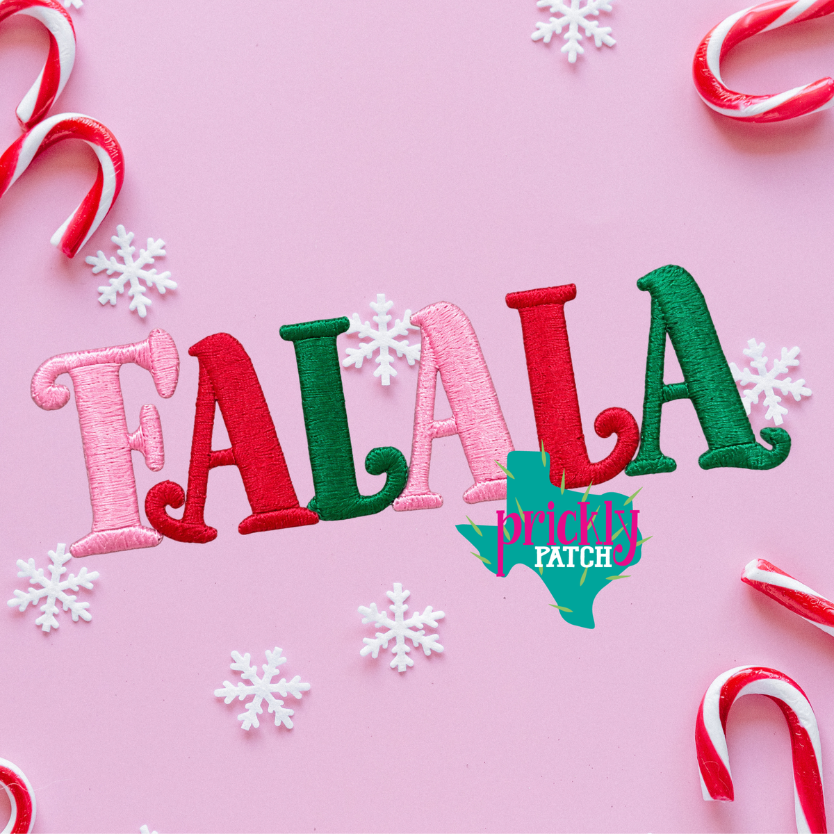 FALALA Iron-On Embroidered Transfer
