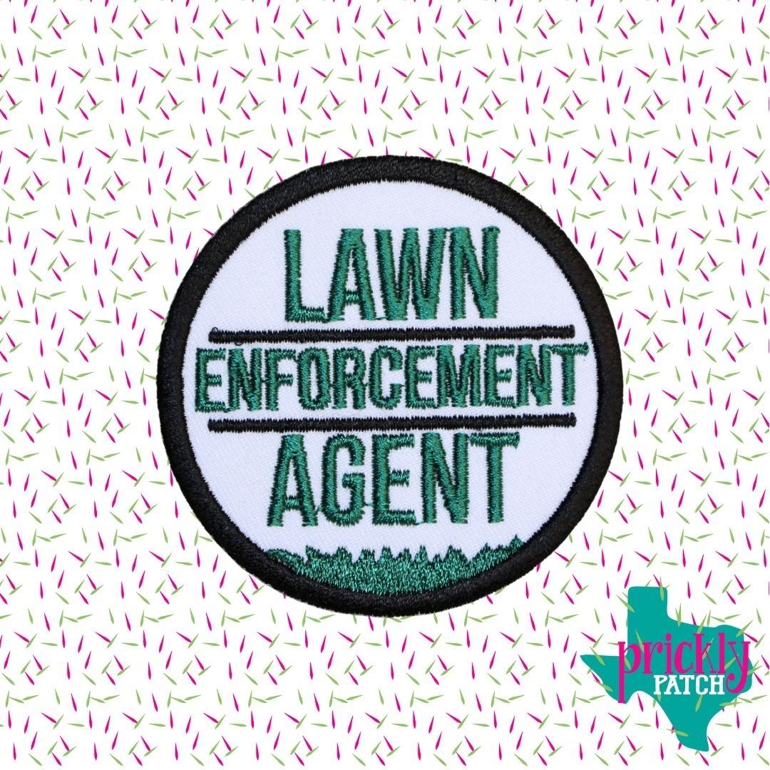 Lawn Enforcement Agent Patch