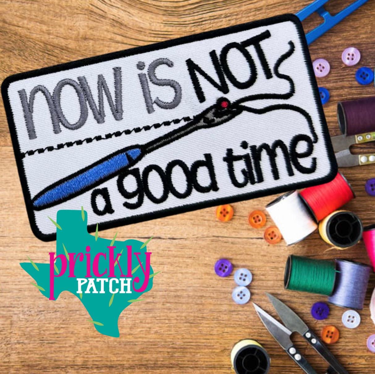 Not a Good Time Patch