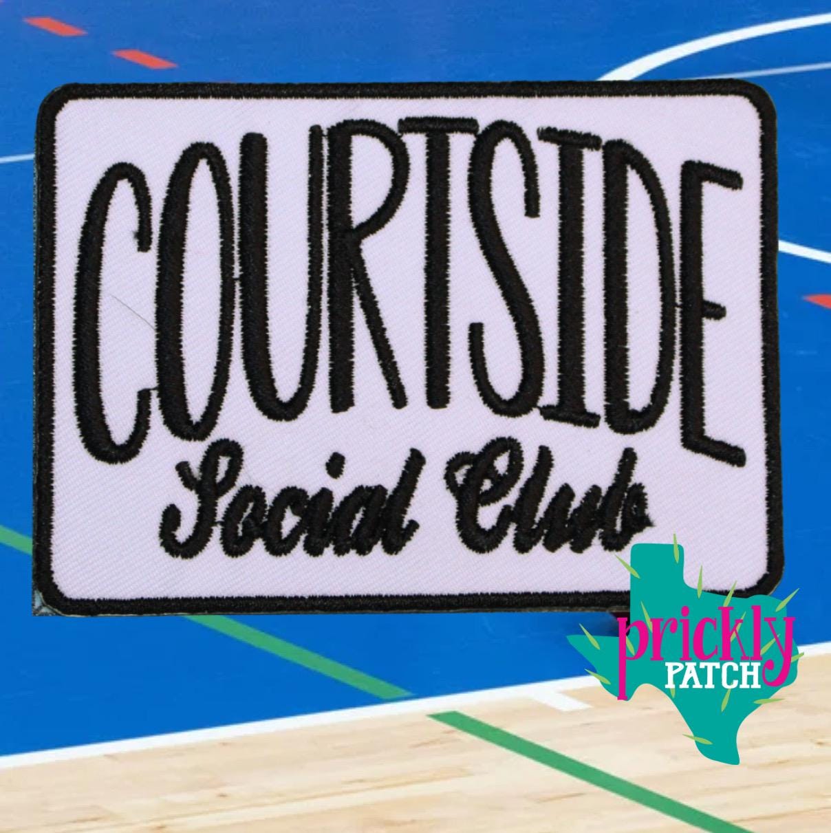 Courtside Social Club Patch
