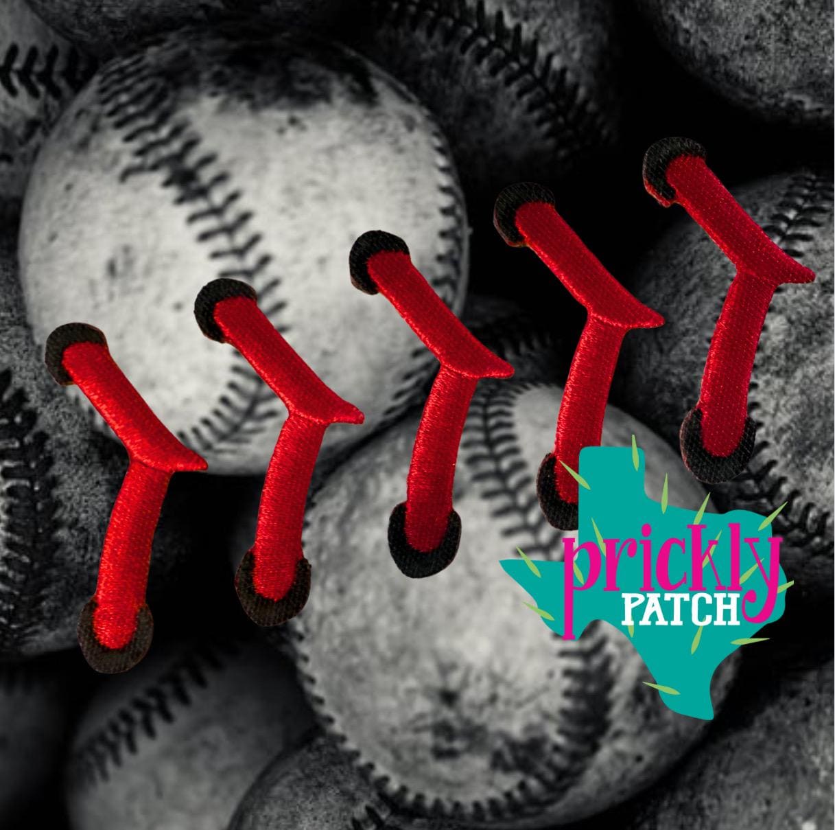 Baseball Stitches - Embroidery Transfer