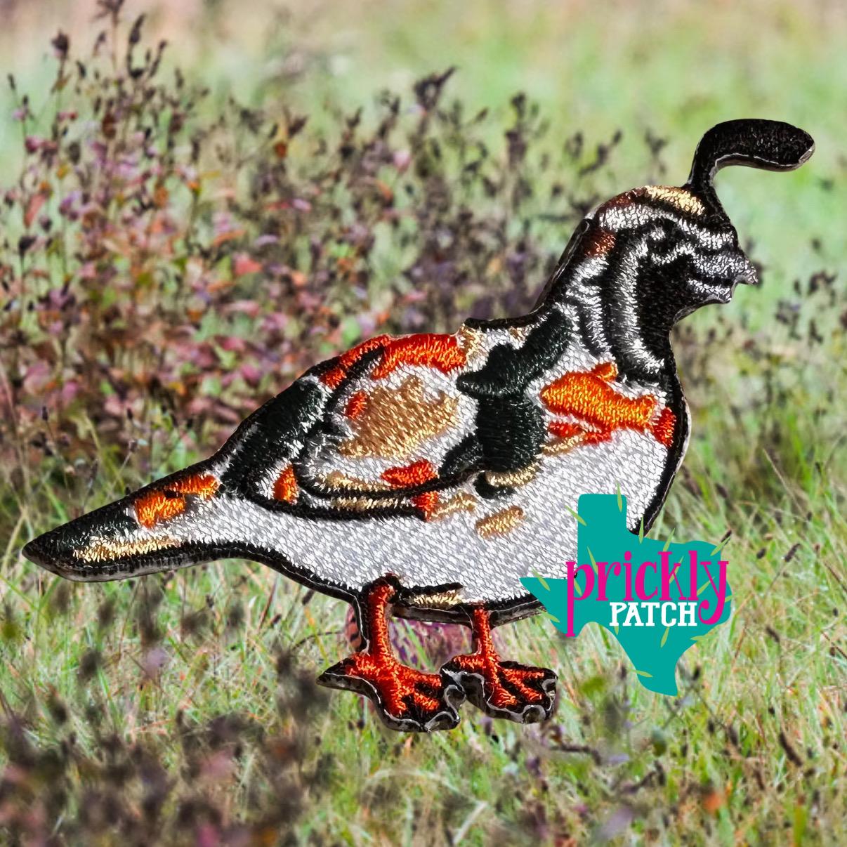 Camo Quail Patch