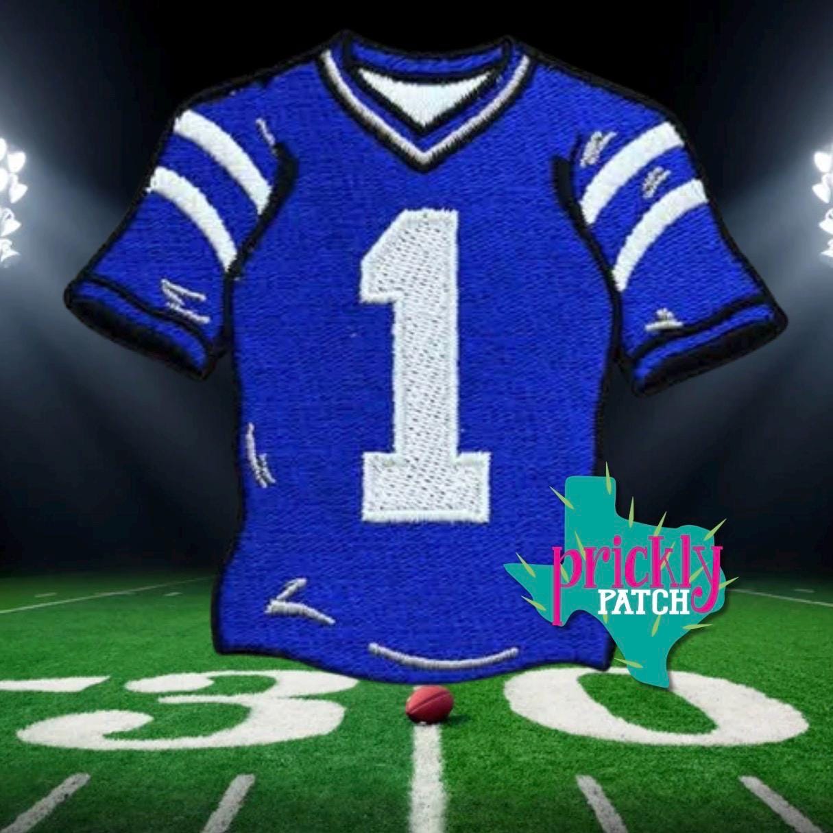 Jersey Royal Iron-On Embroidered Patch