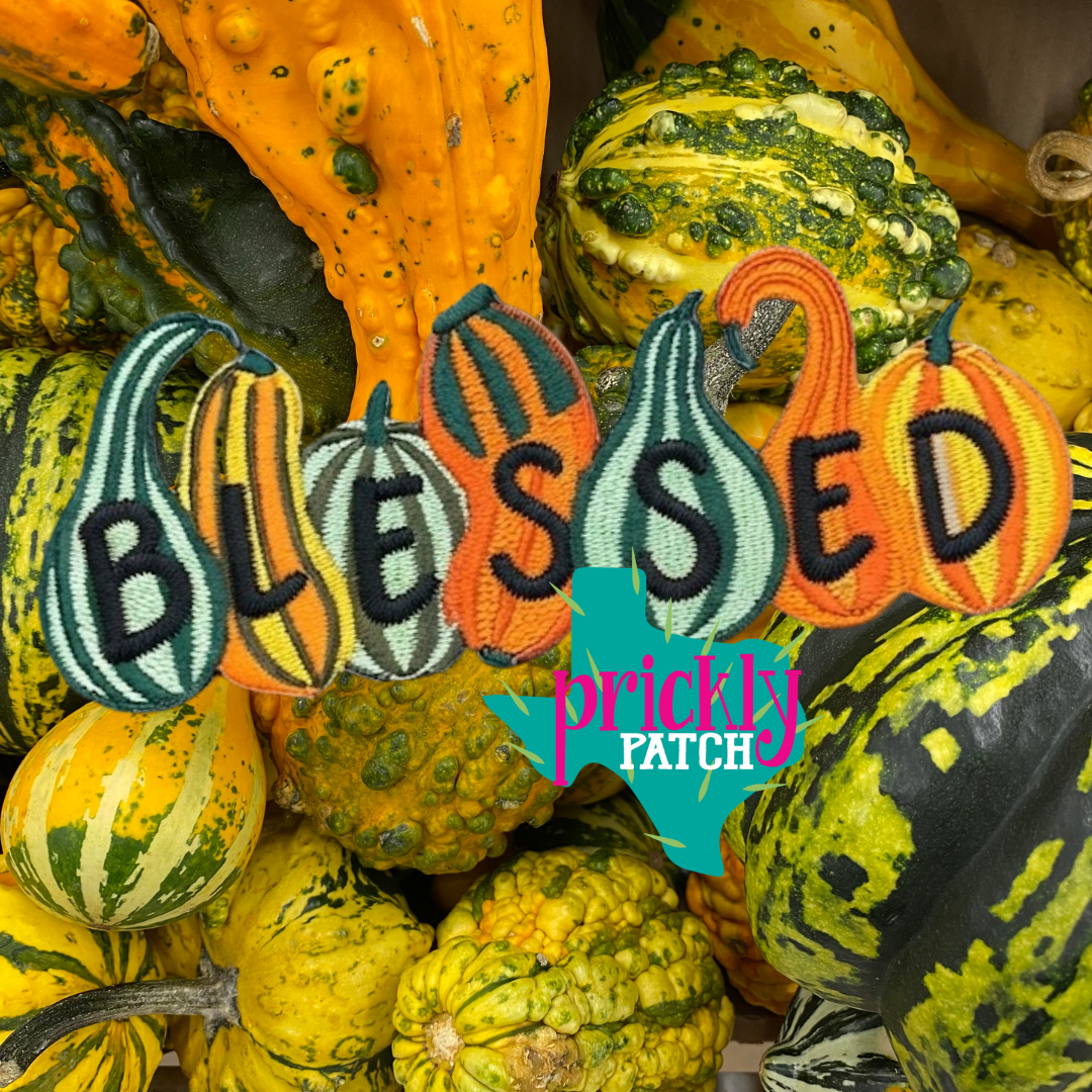 Blessed Iron-On Embroidered Patch