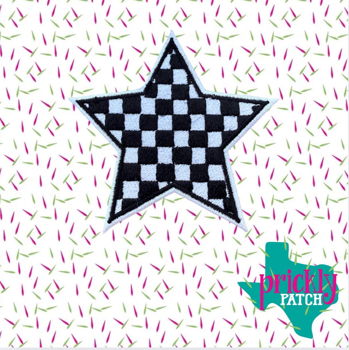 Star Patch - Black
