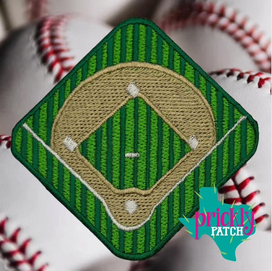 Baseball Field Patch {NEW SIZE}