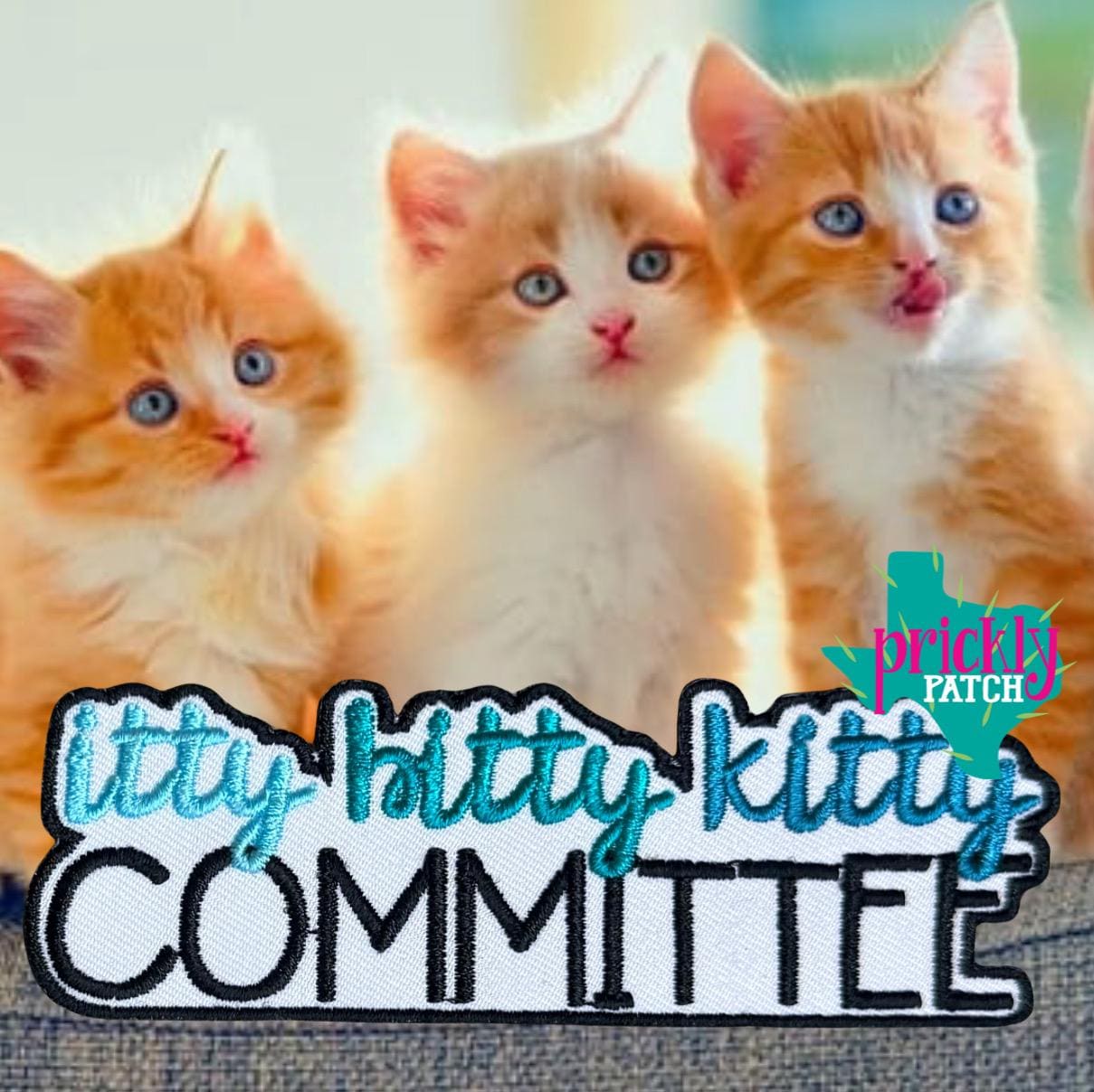 Itty Bitty Kitty Committee Patch