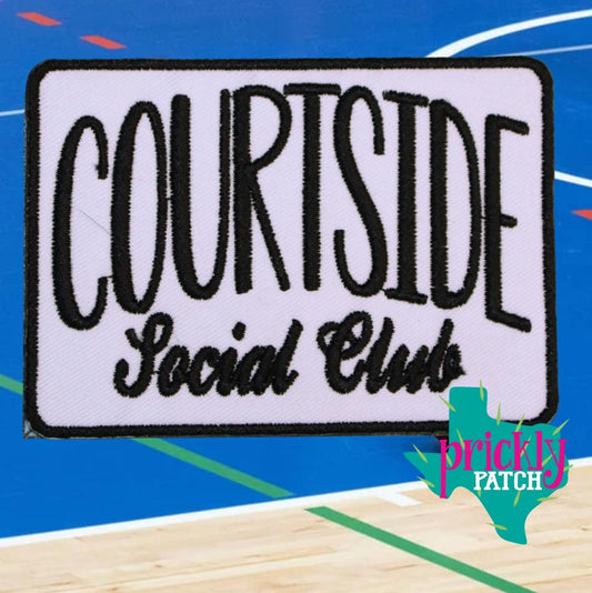 Courtside Social Club Patch