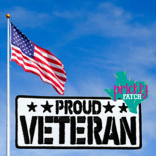 Proud Veteran Patch