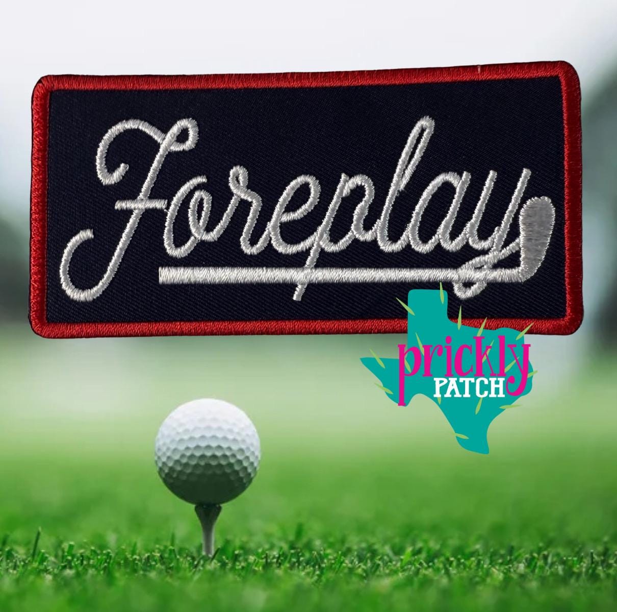 Foreplay Golf Patch **New Size**