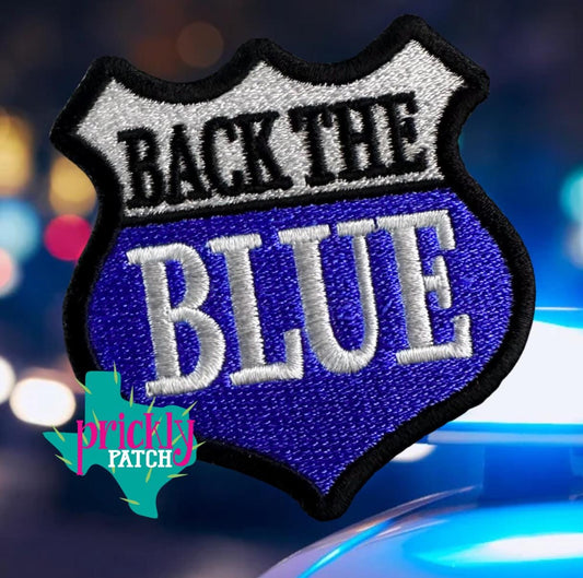 Back the Blue Patch