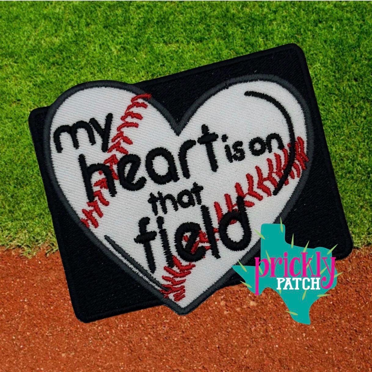 My Heart Baseball Patch