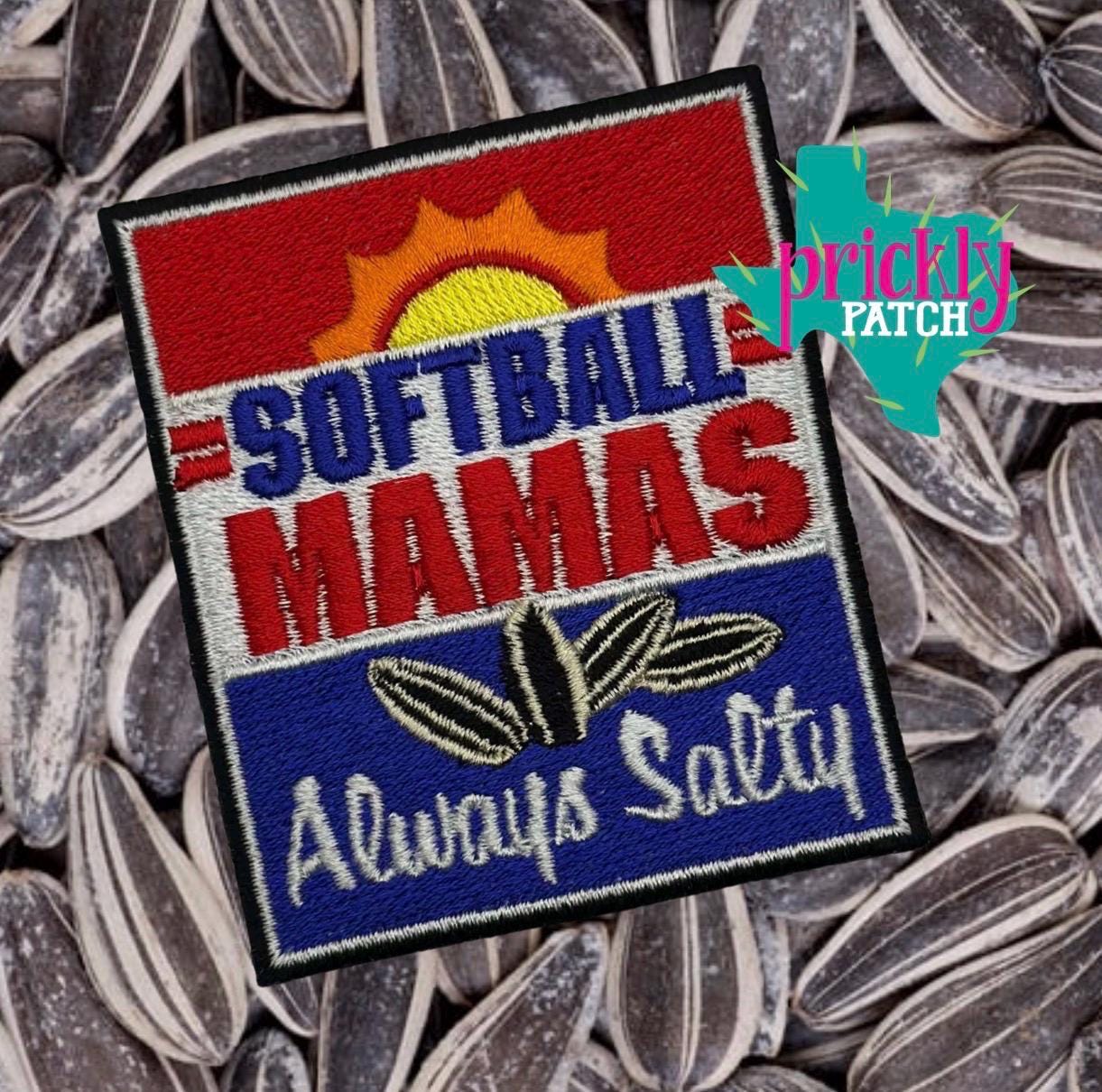 Salty Mamas Softball Patch