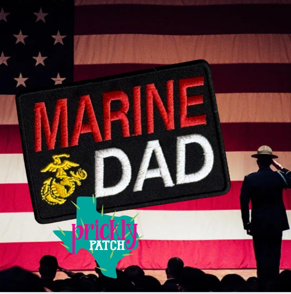 Marine Dad Patch