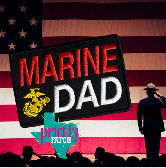 Marine Dad Patch