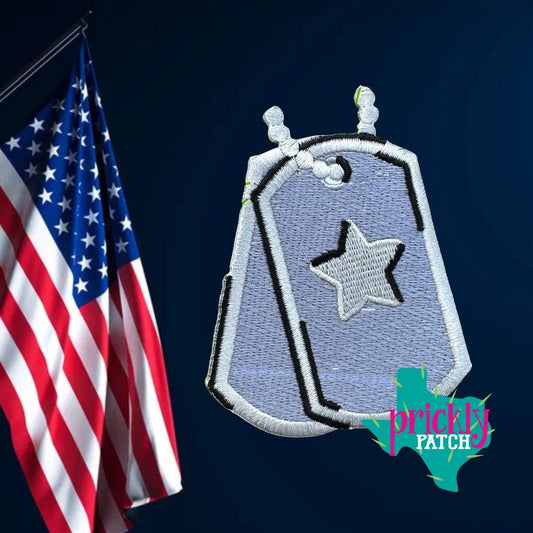 Dog Tag Patch