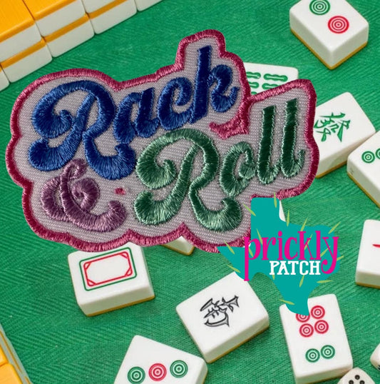 MAHJ Rack & Roll Patch