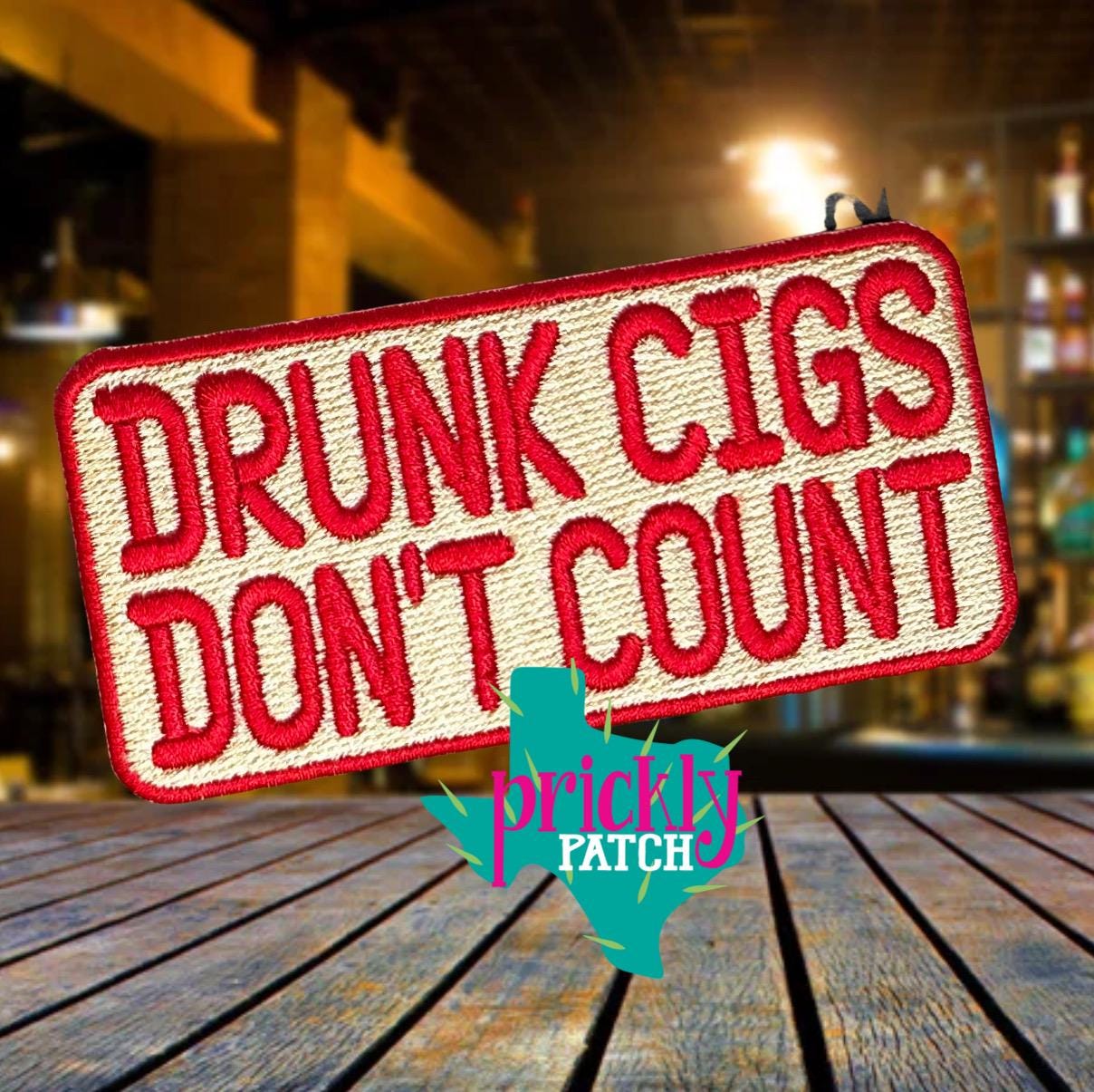 Drunk Cigs Patch