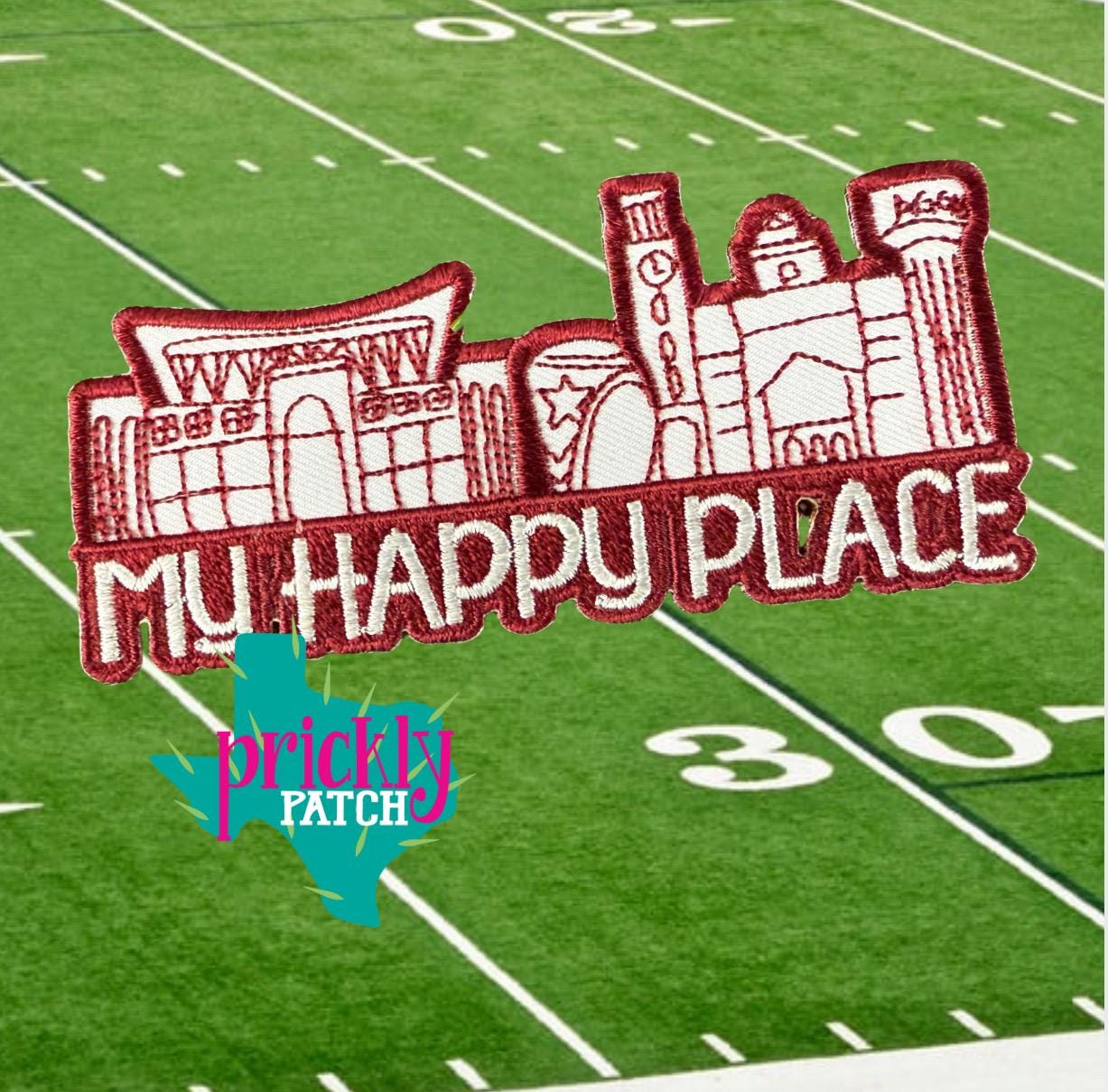 Aggie Happy Place Patch
