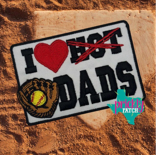 Softball Dads Patch
