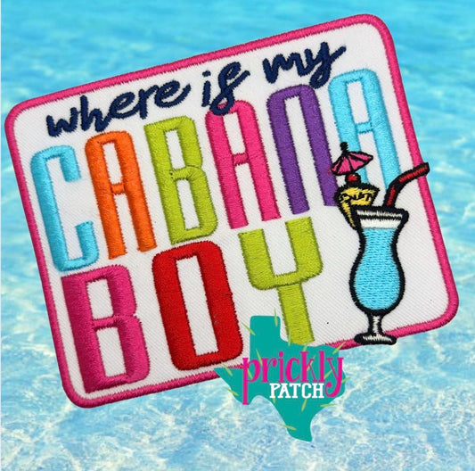 Cabana Boy Patch