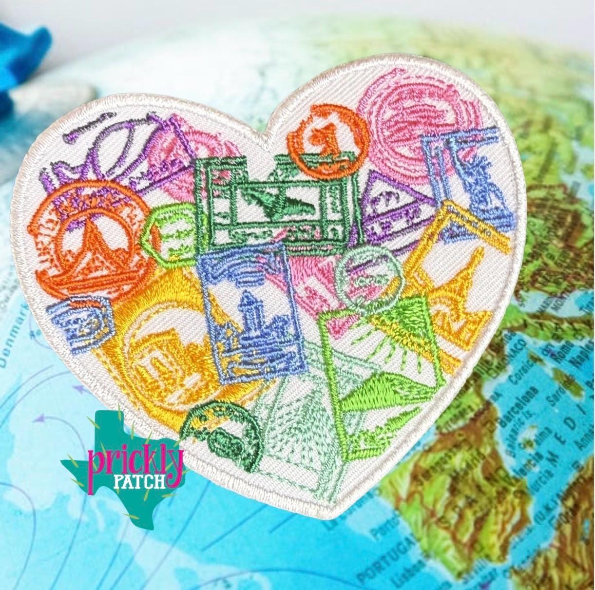 Travel Heart Patch