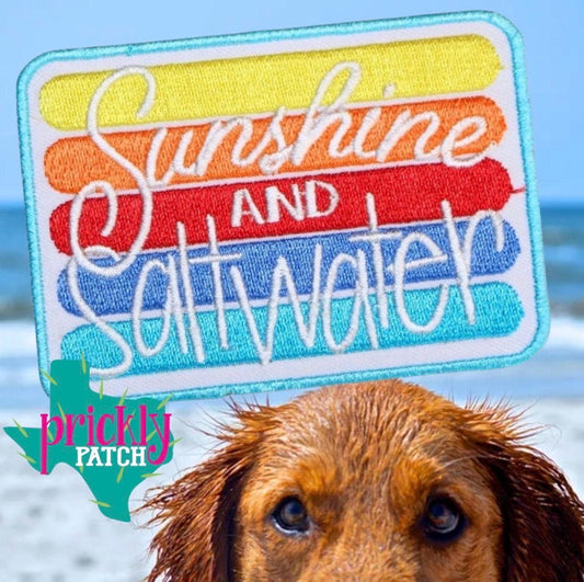 Sunshine & Saltwater Patch