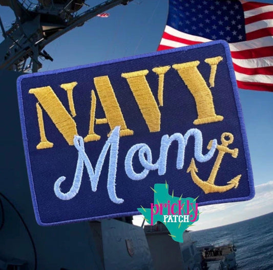 Navy Mom Patch