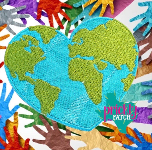 Heart Globe Patch