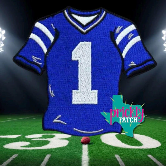 Jersey Royal Iron-On Embroidered Patch