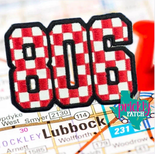 806 Iron On Embroidered Patch